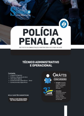 Apostila Policia Penal - AC - Técnico Administrativo e Operacional - Imagem 3