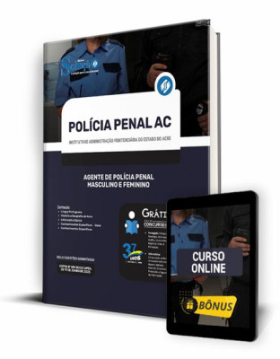 Apostila Policia Penal - AC - Agente de Polícia Penal - Masculino e Feminino