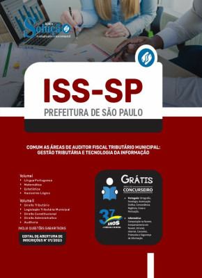 Apostila ISS-SP - Comum Auditor Fiscal Tributário Municipal - Imagem 3