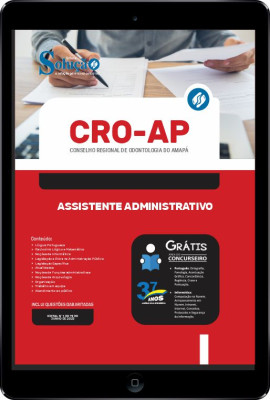 Apostila CRO-AP em PDF - Assistente Administrativo - Imagem 1