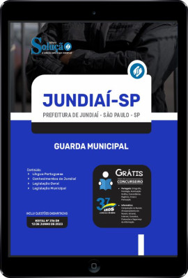 Apostila Prefeitura de Jundiaí - SP em PDF - Guarda Municipal - Imagem 1