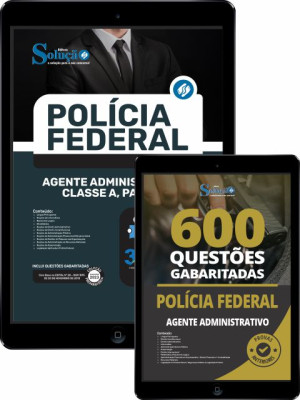 Combo Digital Polícia Federal (PF) - Agente Administrativo - Imagem 1