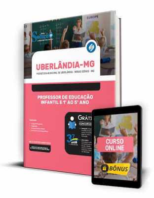 Apostila Prefeitura de Uberlândia - MG - Professor de Educação Infantil e 1º ao 5º ano - Imagem 1