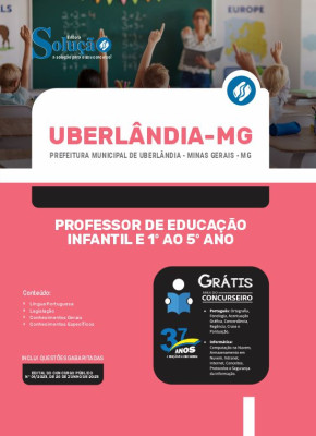 Apostila Prefeitura de Uberlândia - MG - Professor de Educação Infantil e 1º ao 5º ano - Imagem 3