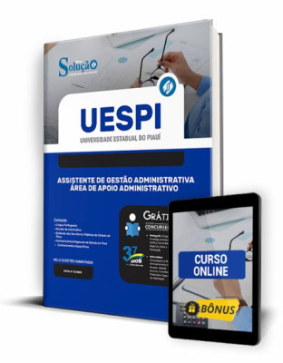 Apostila UESPI - Assistente de Gestão Administrativa - Área de Apoio Administrativo - Imagem 1