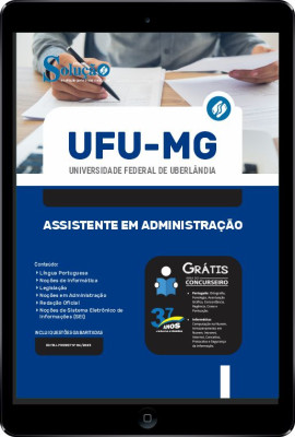 Apostila UFU-MG em PDF - Assistente em Administração - Imagem 1