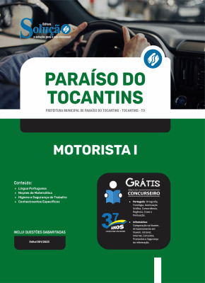 Apostila Prefeitura de Paraíso do Tocantins - TO - Motorista I - Imagem 3