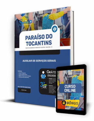 Apostila Prefeitura de Paraíso do Tocantins - TO - Auxiliar de Serviços Gerais - Imagem 1