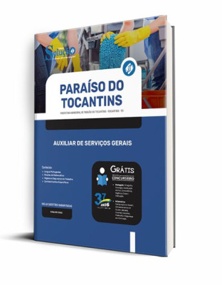 Apostila Prefeitura de Paraíso do Tocantins - TO - Auxiliar de Serviços Gerais - Imagem 2