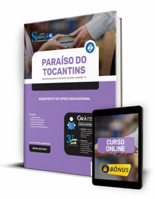 Apostila Prefeitura de Paraíso do Tocantins - TO - Assistente de Apoio Educacional - Imagem 1