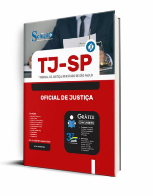 Apostila TJ SP Oficial de Justiça Apostilas Solução