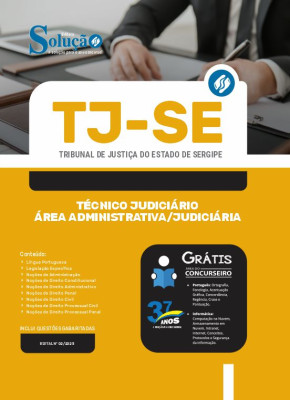 Apostila TJ-SE - Técnico Judiciário - Área Administrativa/Judiciária - Imagem 3