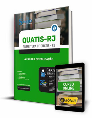 Apostila Prefeitura de Quatis - RJ - Auxiliar de Educação - Imagem 1