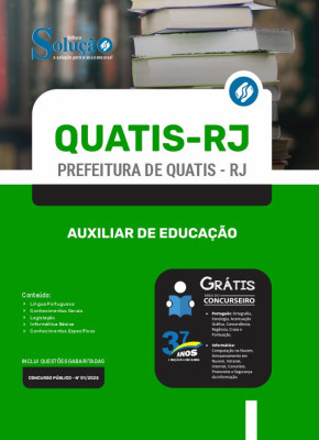 Apostila Prefeitura de Quatis - RJ - Auxiliar de Educação - Imagem 3