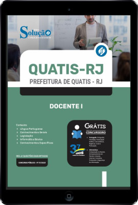 Apostila Prefeitura de Quatis - RJ em PDF - Docente I - Imagem 1