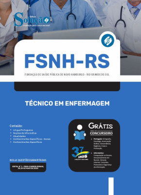 Apostila FSNH-RS - Técnico de Enfermagem - Imagem 2