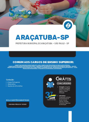 Apostila Prefeitura de Araçatuba - SP - Comum aos Cargos de Ensino Superior - Imagem 3