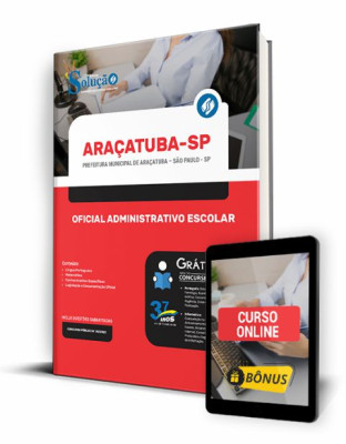 Apostila Prefeitura de Araçatuba - SP - Oficial Administrativo Escolar - Imagem 1