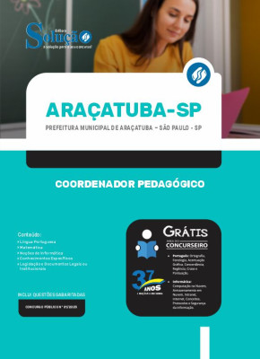 Apostila Prefeitura de Araçatuba - SP - Coordenador Pedagógico - Imagem 3