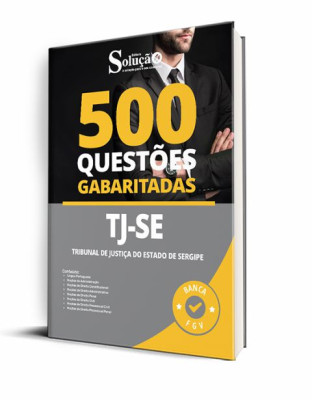 Caderno de Questões TJ-SE - 500 Questões Gabaritadas - Imagem 1