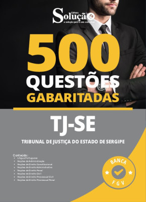 Caderno de Questões TJ-SE - 500 Questões Gabaritadas - Imagem 2