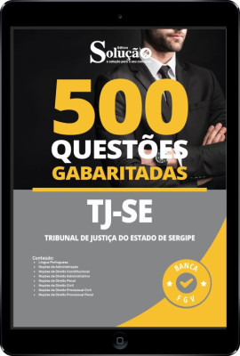 Caderno de Questões TJ-SE em PDF - 500 Questões Gabaritadas - Imagem 1