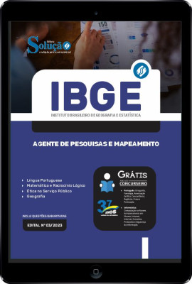 Apostila IBGE em PDF - Agente de Pesquisas e Mapeamento - Imagem 1