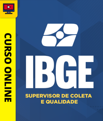 Curso IBGE - Supervisor de Coleta e Qualidade (Pós-edital) - Imagem 1