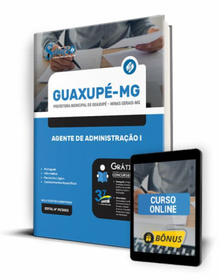 Apostila Prefeitura de Guaxupé - MG - Agente de Administração I - Imagem 1