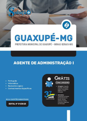 Apostila Prefeitura de Guaxupé - MG - Agente de Administração I - Imagem 3