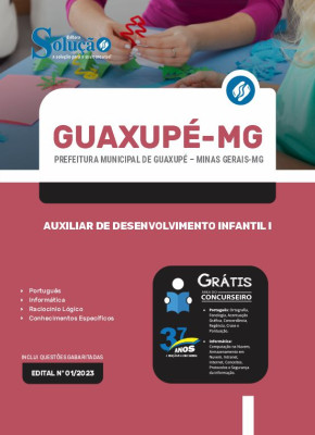 Apostila Prefeitura de Guaxupé - MG - Auxiliar de Desenvolvimento Infantil I - Imagem 3