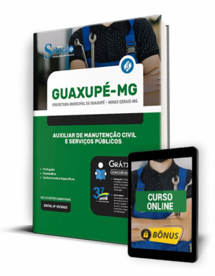 Apostila Prefeitura de Guaxupé - MG - Auxiliar de Manutenção Civil e Serviços Públicos - Imagem 1