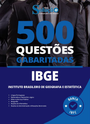 Caderno de Questões IBGE - 500 Questões Gabaritadas - Imagem 2