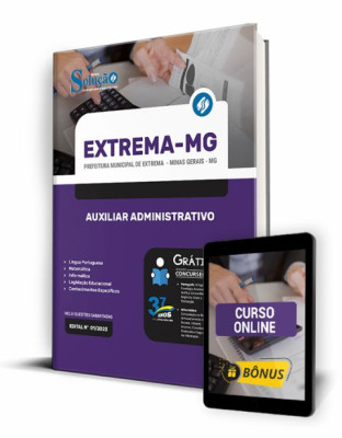 Apostila Prefeitura de Extrema - MG - Auxiliar Administrativo - Imagem 1