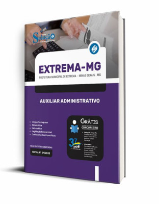 Apostila Prefeitura de Extrema - MG - Auxiliar Administrativo - Imagem 2