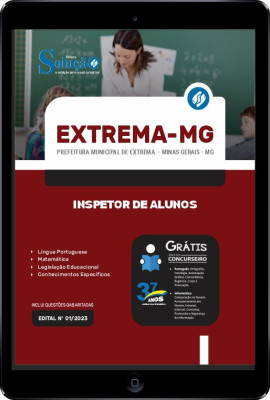 Apostila Prefeitura de Extrema - MG em PDF - Inspetor de Alunos - Imagem 1