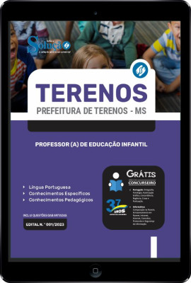 Apostila Prefeitura de Terenos - MS em PDF - Professor(a) de Educação Infantil - Imagem 1