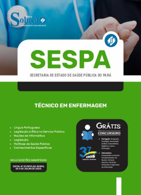 Apostila SESPA - Técnico em Enfermagem - Imagem 3