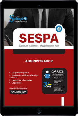 Apostila SESPA em PDF - Administrador - Imagem 1