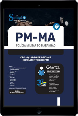 Apostila PM-MA em PDF - CFO - Quadro de Oficiais Combatentes (QOPM) - Imagem 1