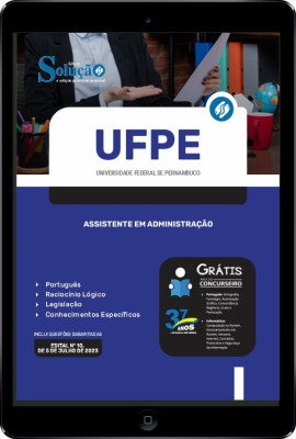 Apostila UFPE em PDF - Assistente em Administração - Imagem 1