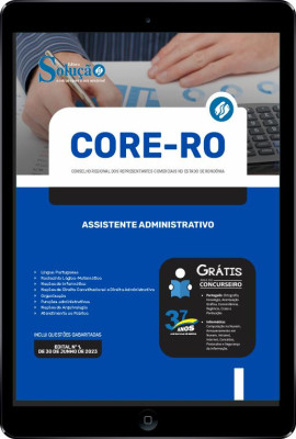 Apostila CORE-RO em PDF - Assistente Administrativo - Imagem 1