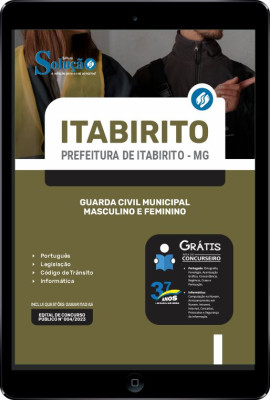 Apostila Prefeitura de Itabirito - MG em PDF - Guarda Civil Municipal - Masculino e Feminino - Imagem 1