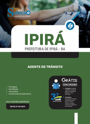 Apostila Prefeitura de Ipirá - BA - Agente de Trânsito - Imagem 3