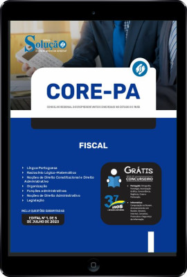 Apostila CORE-PA em PDF - Fiscal - Imagem 1