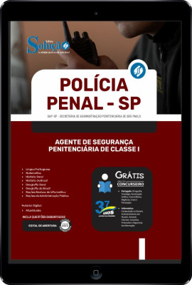 Apostila SAP-SP em PDF - Agente de Segurança Penitenciária de Classe I - Imagem 1