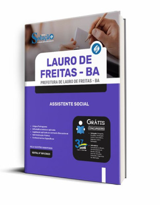 Apostila Prefeitura de Lauro de Freitas - BA - Assistente Social - Imagem 2