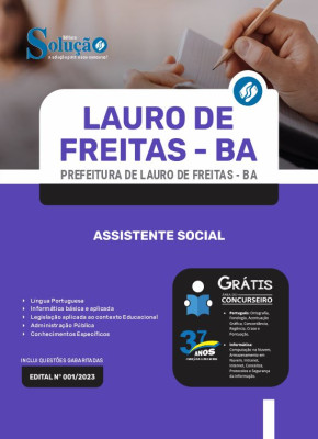 Apostila Prefeitura de Lauro de Freitas - BA - Assistente Social - Imagem 3