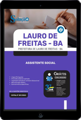 Apostila Prefeitura de Lauro de Freitas - BA em PDF - Assistente Social - Imagem 1