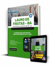 Capa Apostila Prefeitura de Lauro de Freitas - BA - Coordenador Pedagógico (Educação Infantil ao 9º ano)